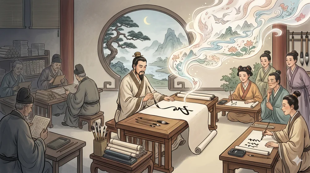 唐诗 · 笔墨吟咏与个体觉醒